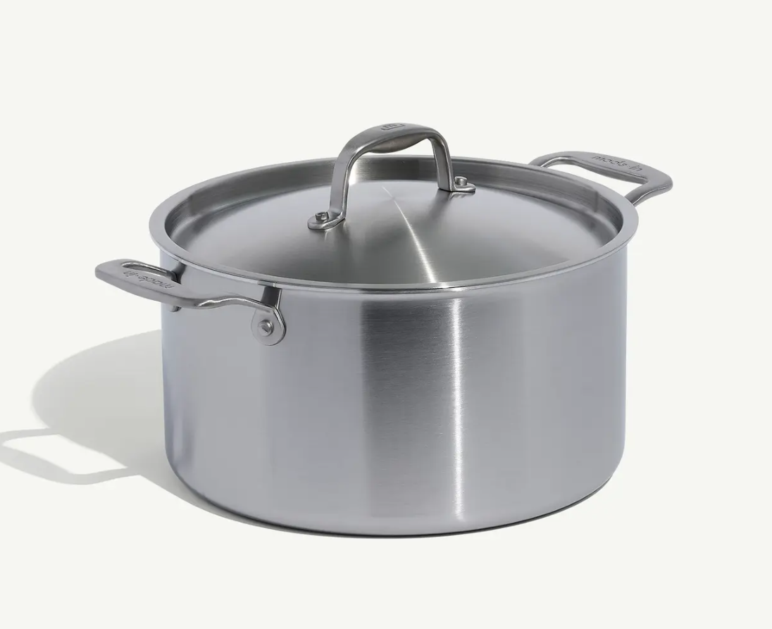 Stainless Clad 8 qt. Stock Pot with Lid