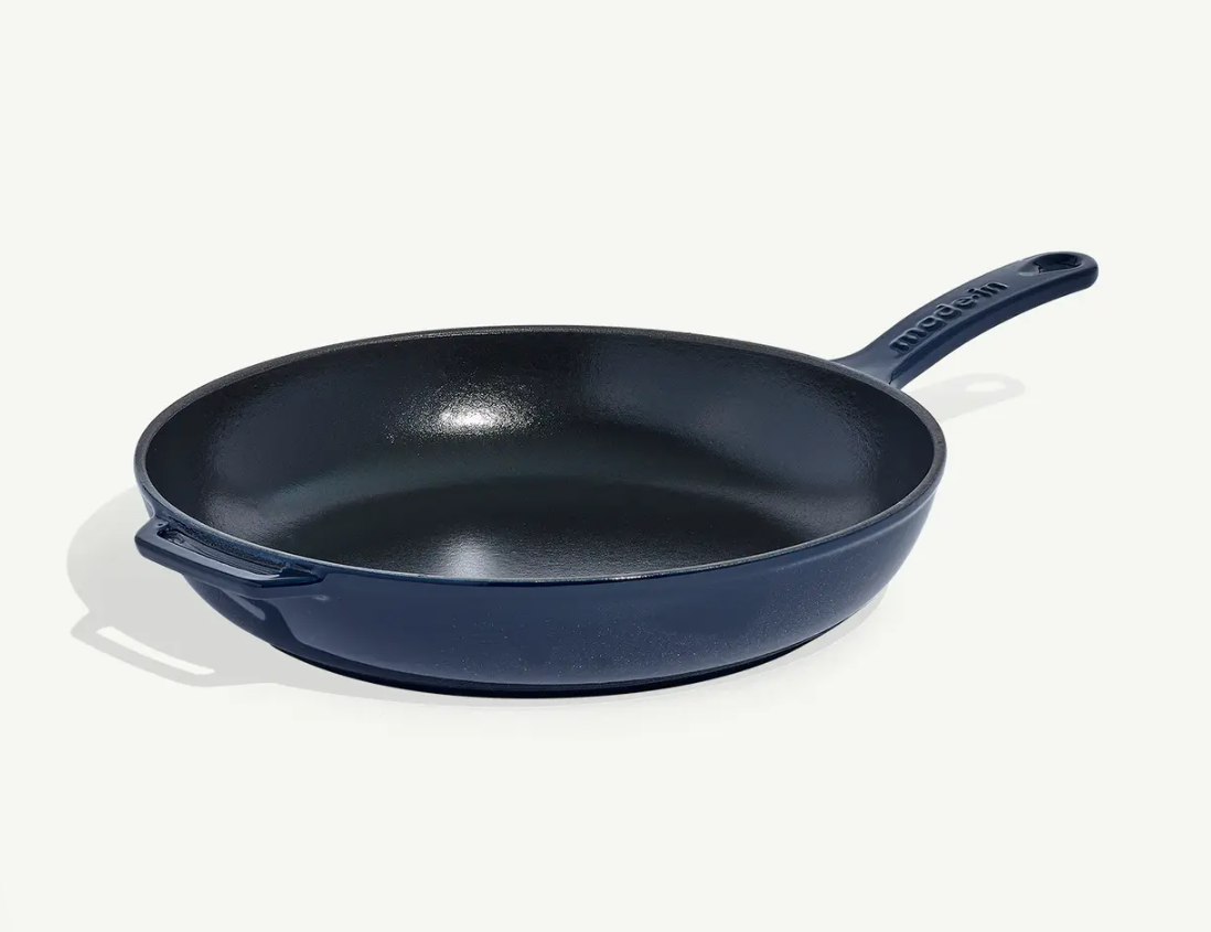 Enameled Cast Iron 11.5'' Skillet - Harbour Blue