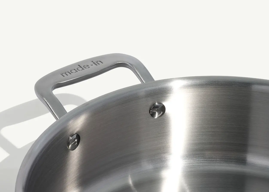 Stainless Clad 6 qt. Rondeau with Lid