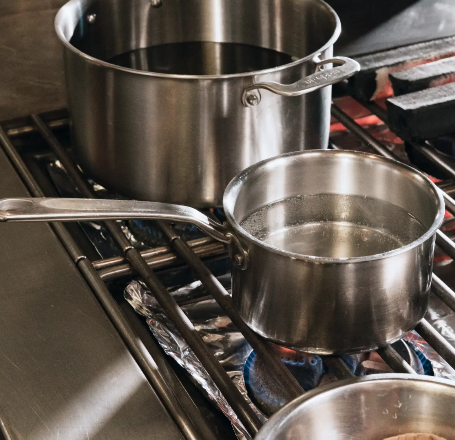Stainless Clad 2 qt. Saucepan with Lid