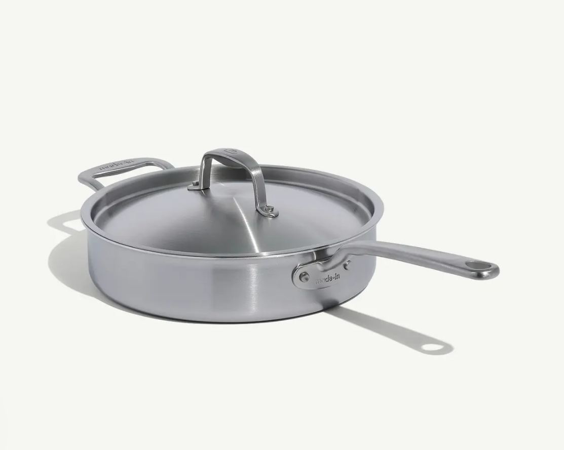 Stainless Clad 3.5 qt. Saute Pan with Lid