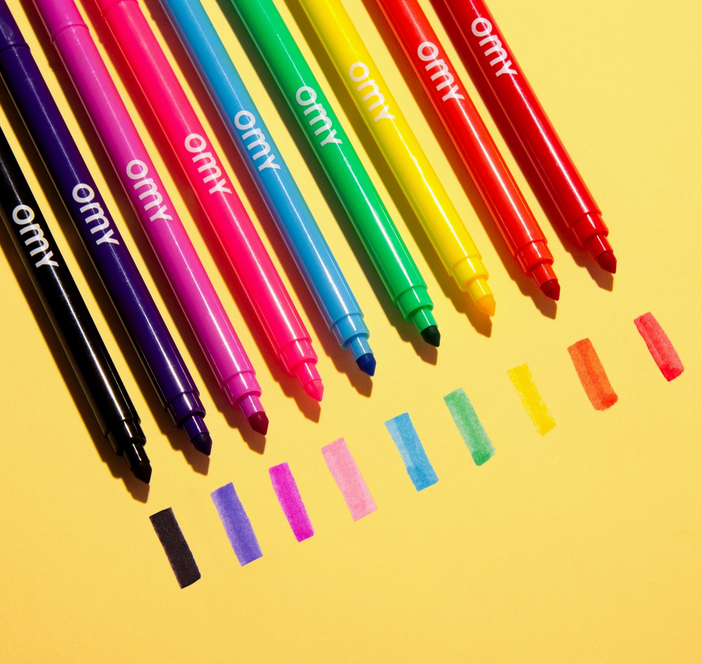 9 Scented Markers
