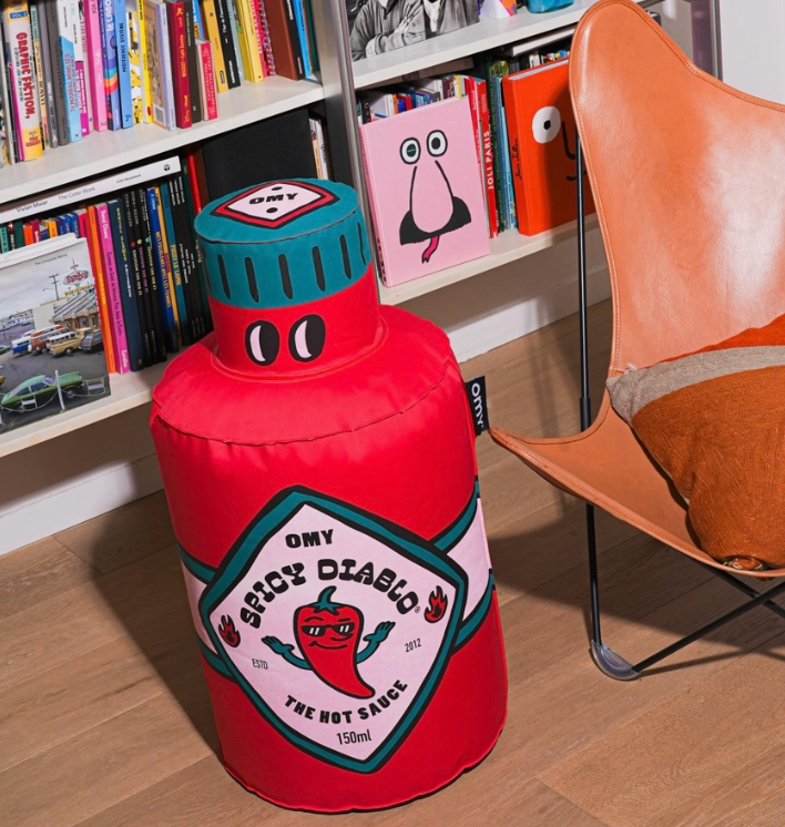 Spicy diablo - Giant inflatable pillow