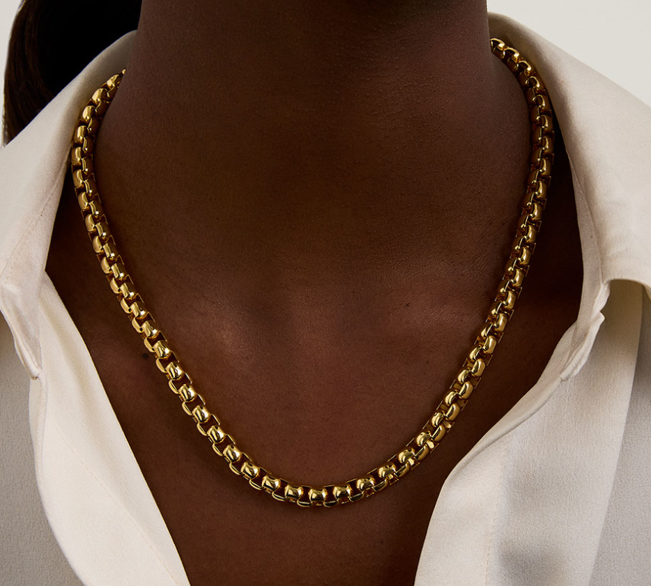 Tokyo Chain Necklace Gold
