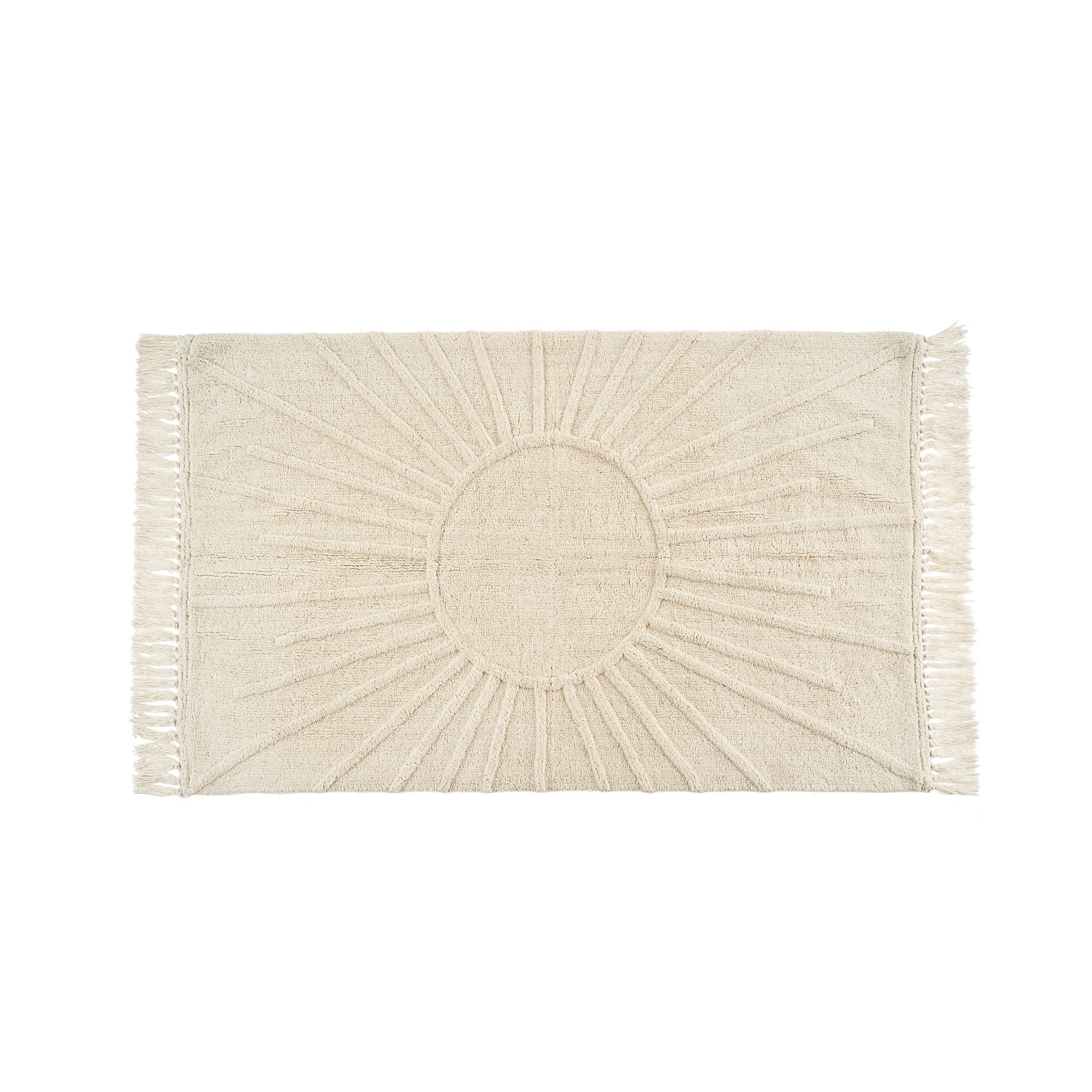 Sun Tufted Rug 50x30", off white
