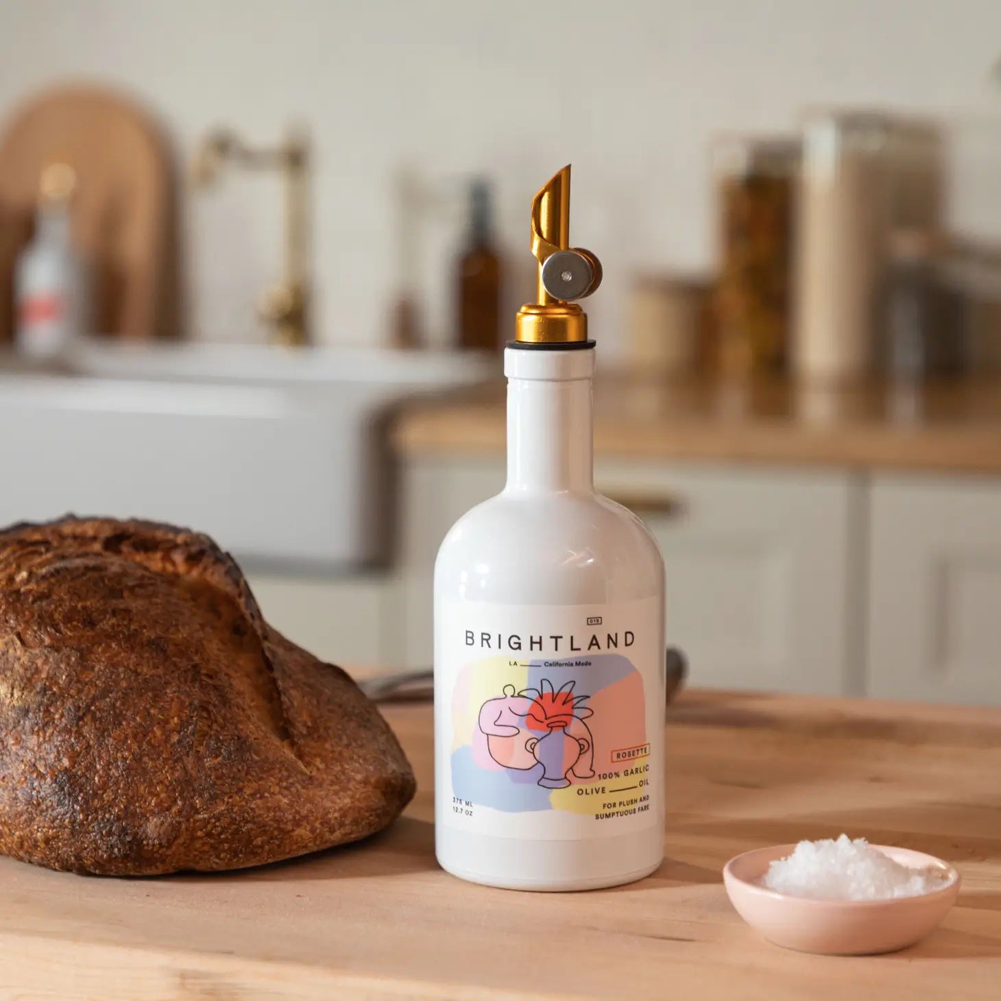 Rosette Garlic Olive Oil 375ml