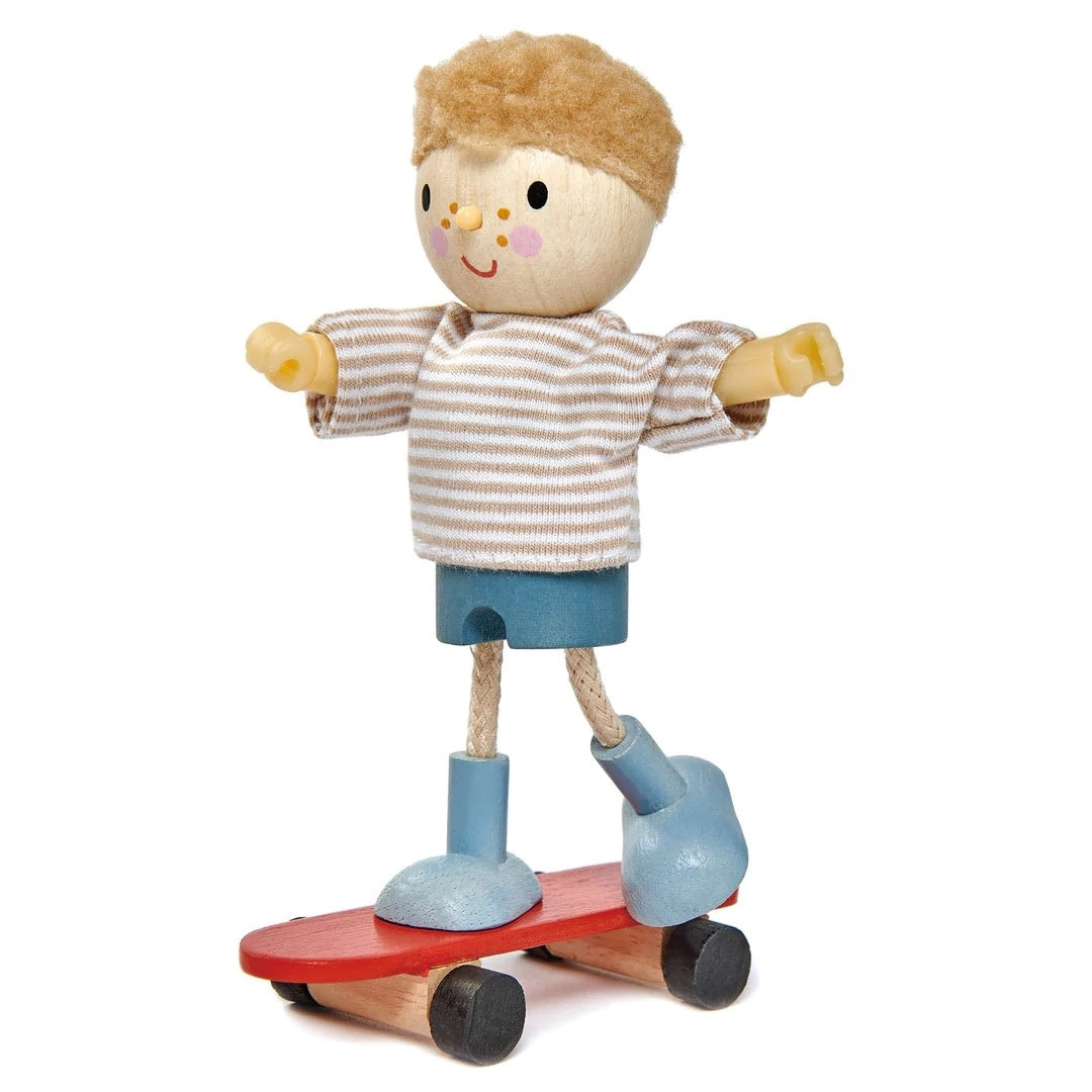 Edward and his skateboard