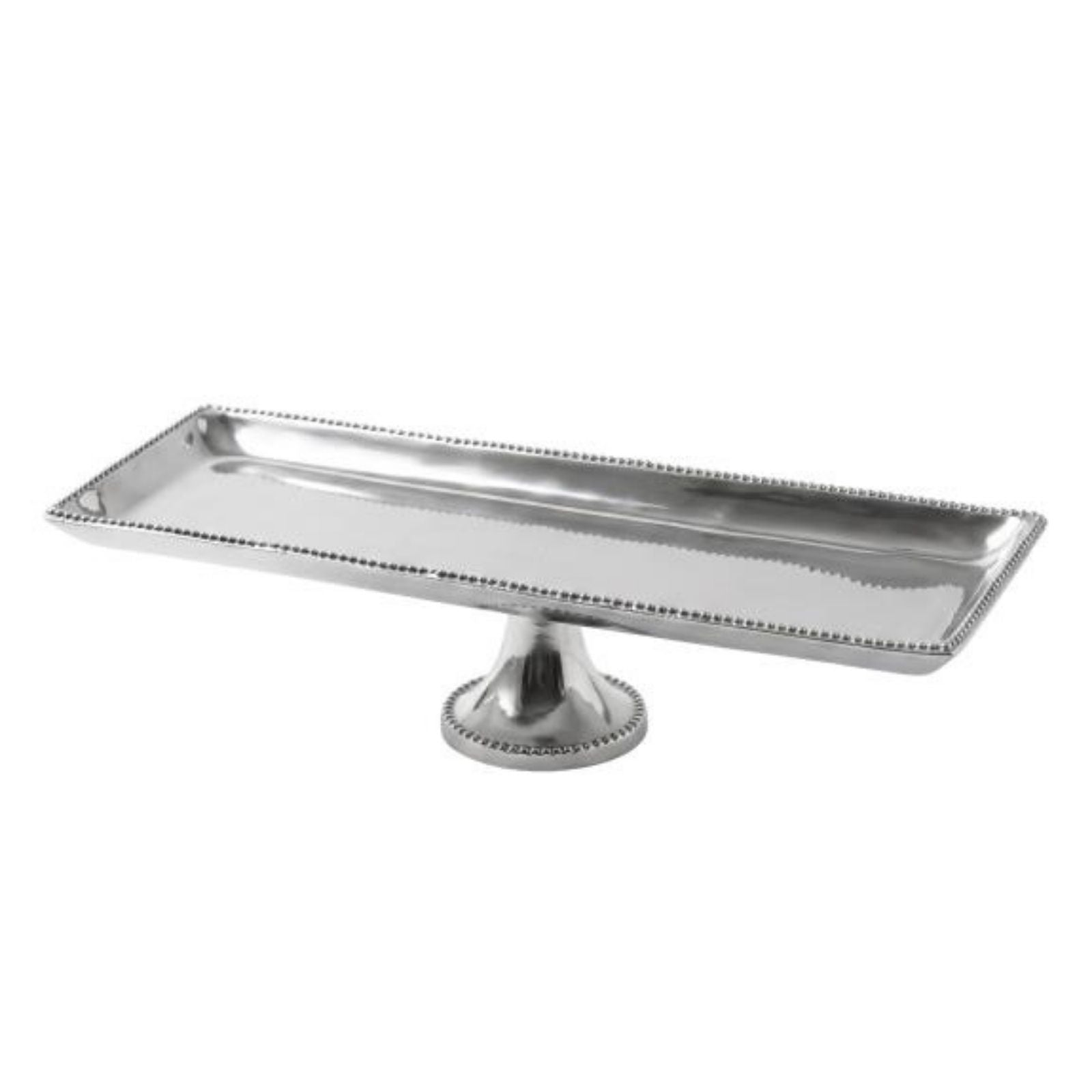 Large Polished Footed Platter
