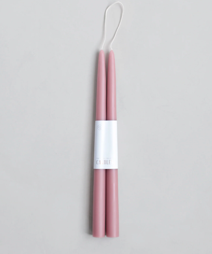 Pair of 18" Taper Candles
