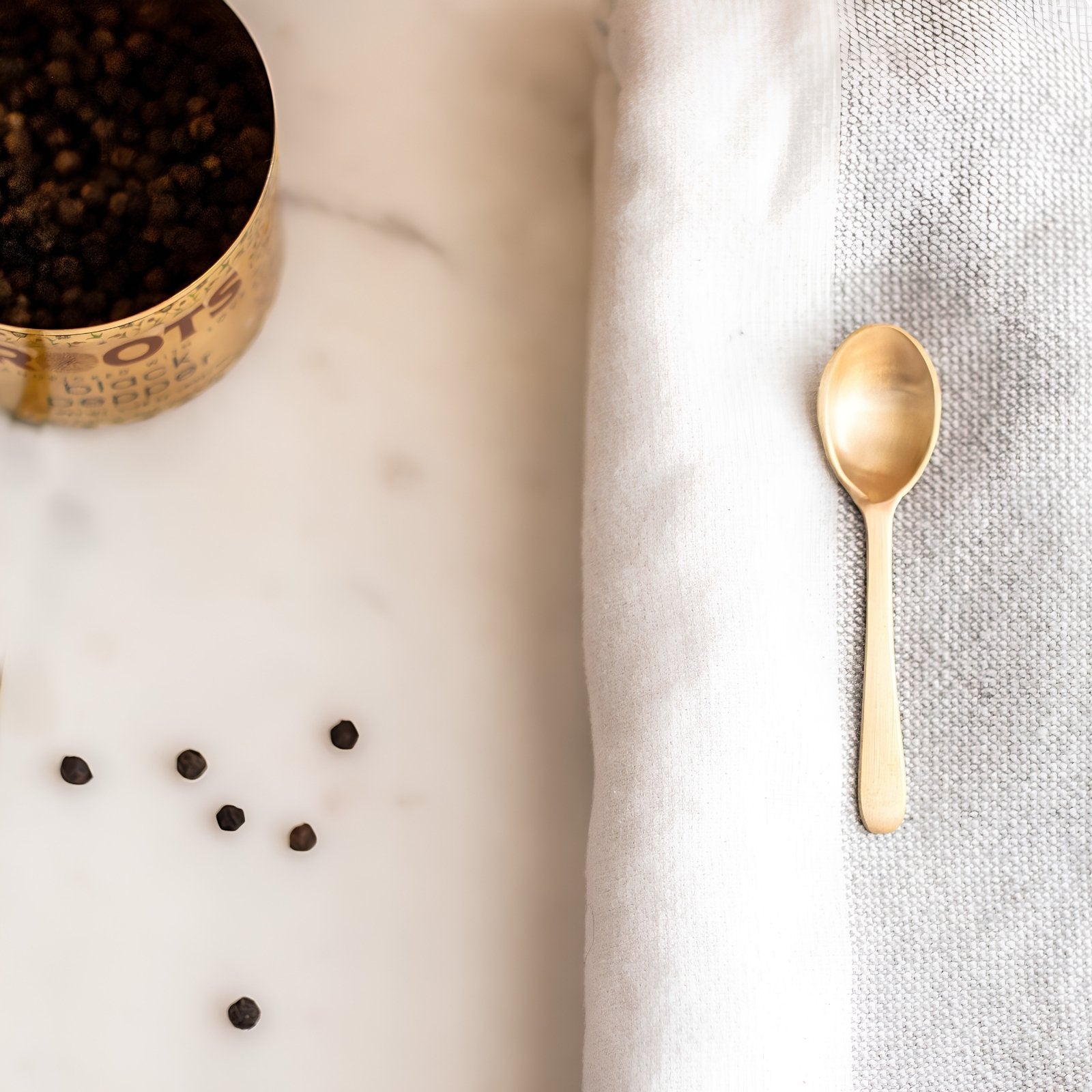 Handmade Artisanal Brass Spoon