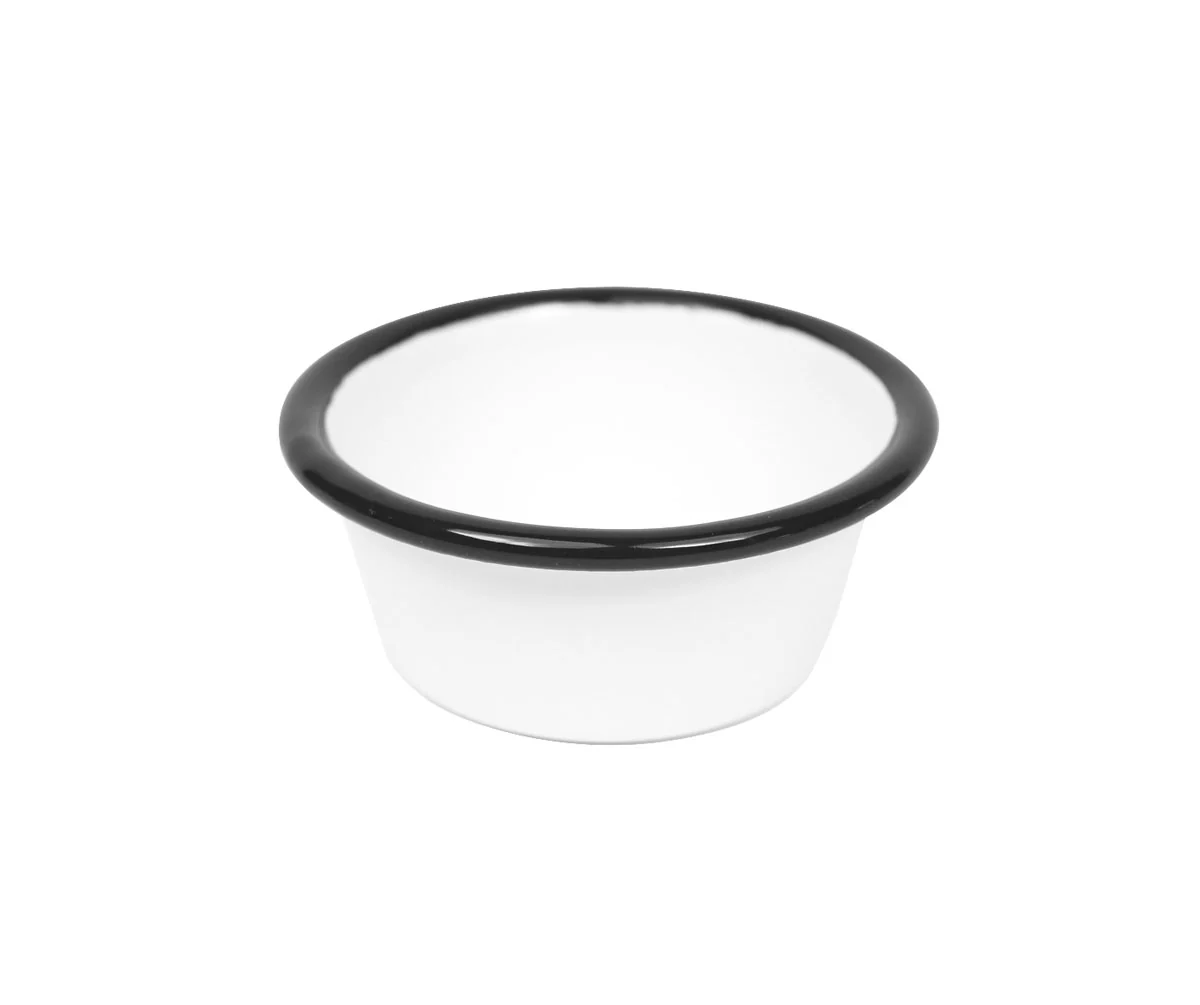 Vintage Ramekin - Black Rim