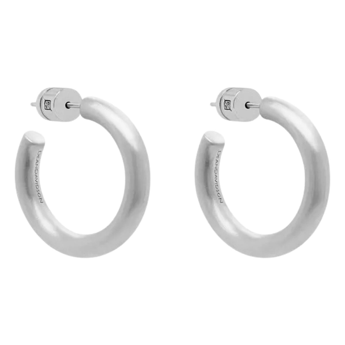 Small Dune Hoop Silver