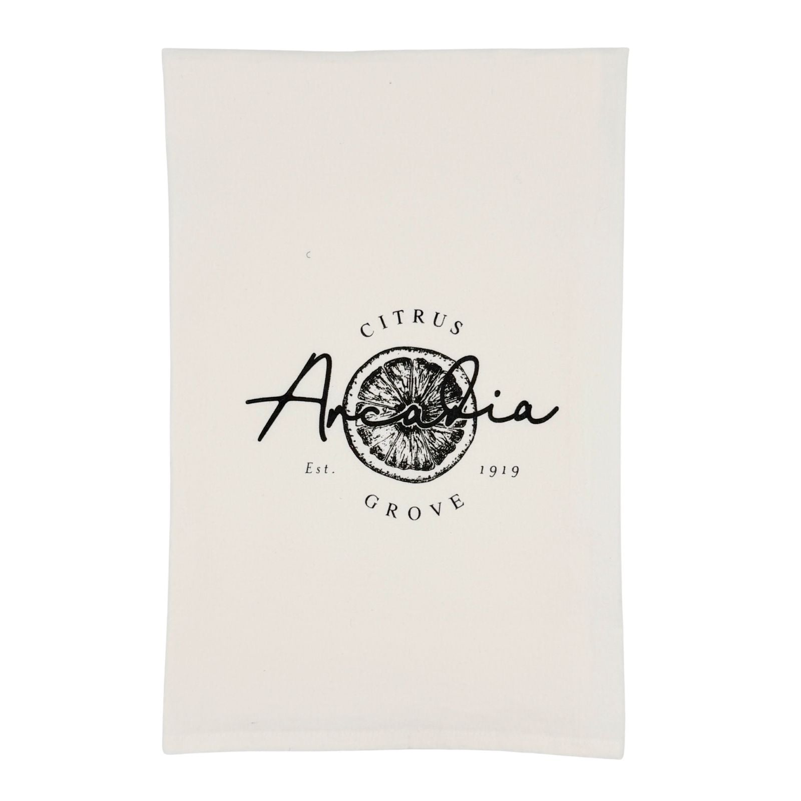 Arcadia Orange Slice Tea Towel
