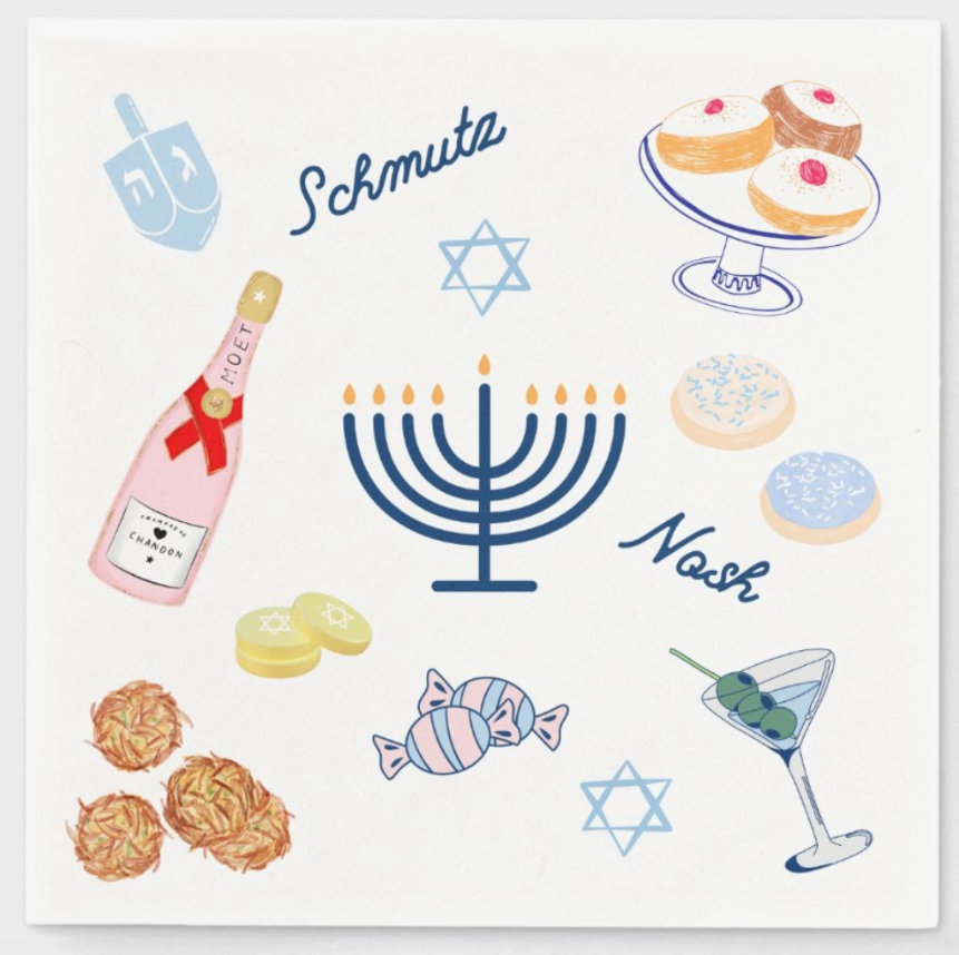 Hanukkah Party Napkins