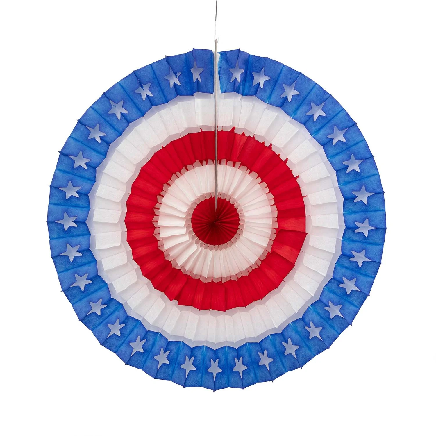 Patriotic Large Star Fan
