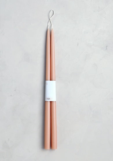 Pair of 18" Taper Candles