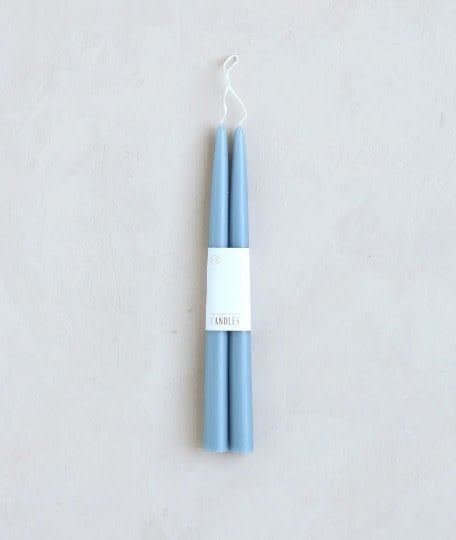 Pair of 12" Taper Candles