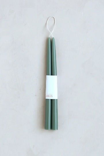 Pair of 12" Taper Candles