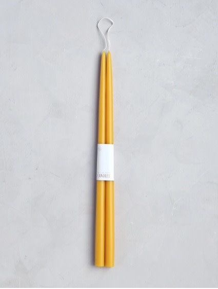 Pair of 18" Taper Candles