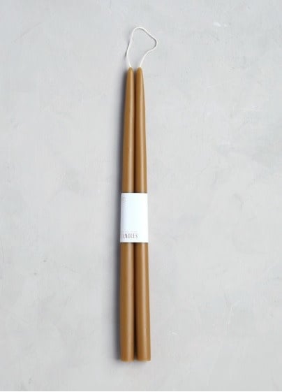 Pair of 18" Taper Candles