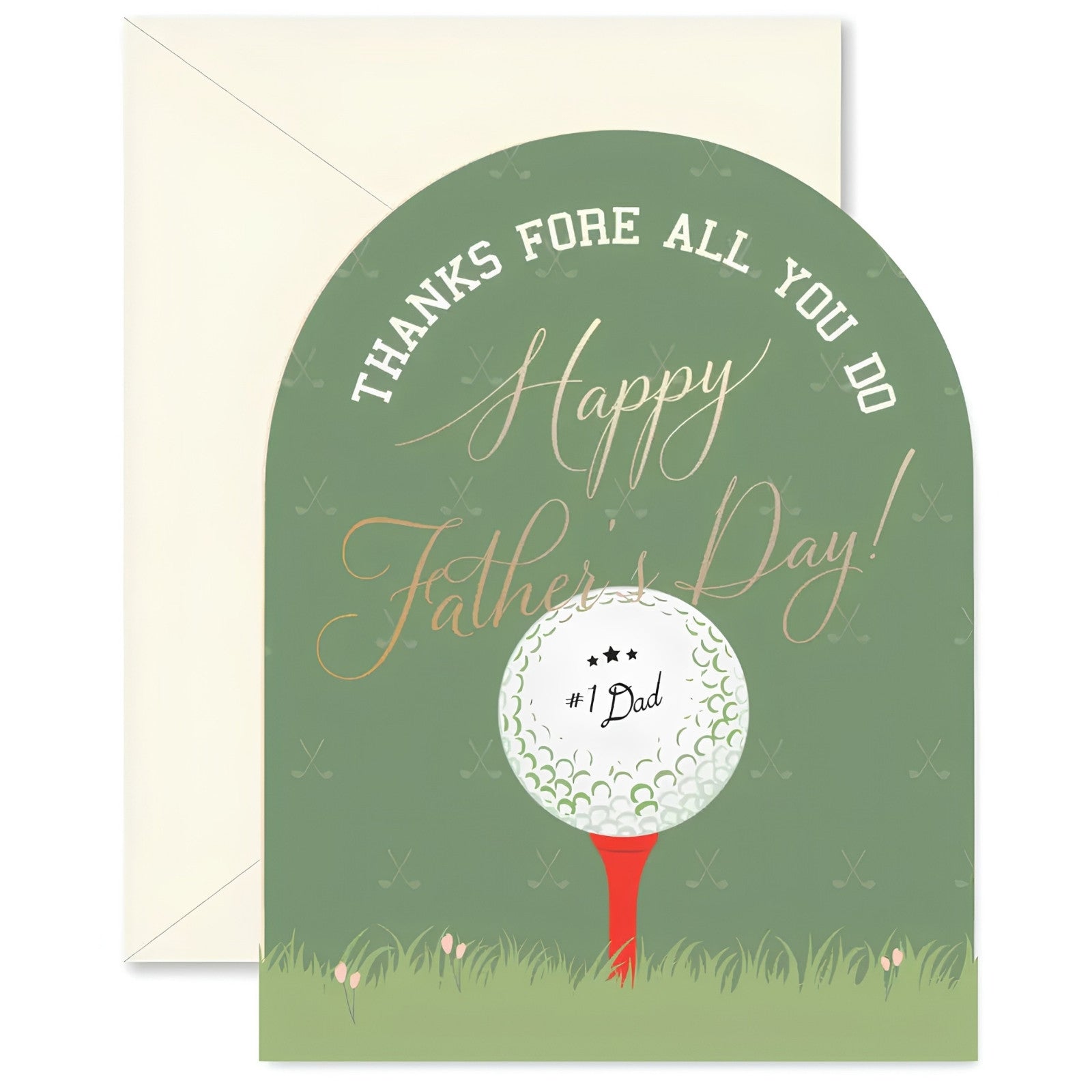 Fore Dad Father's Day Card