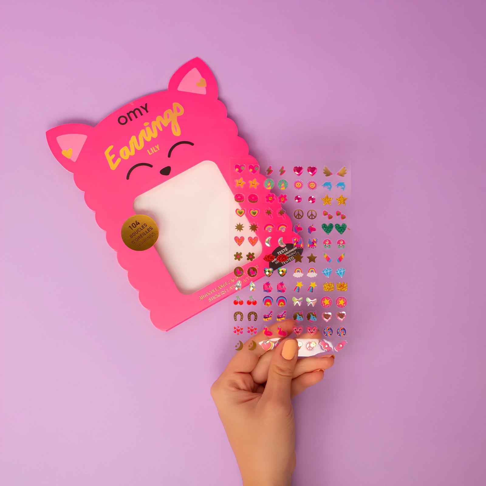 Unicorn - Stick on Earrings