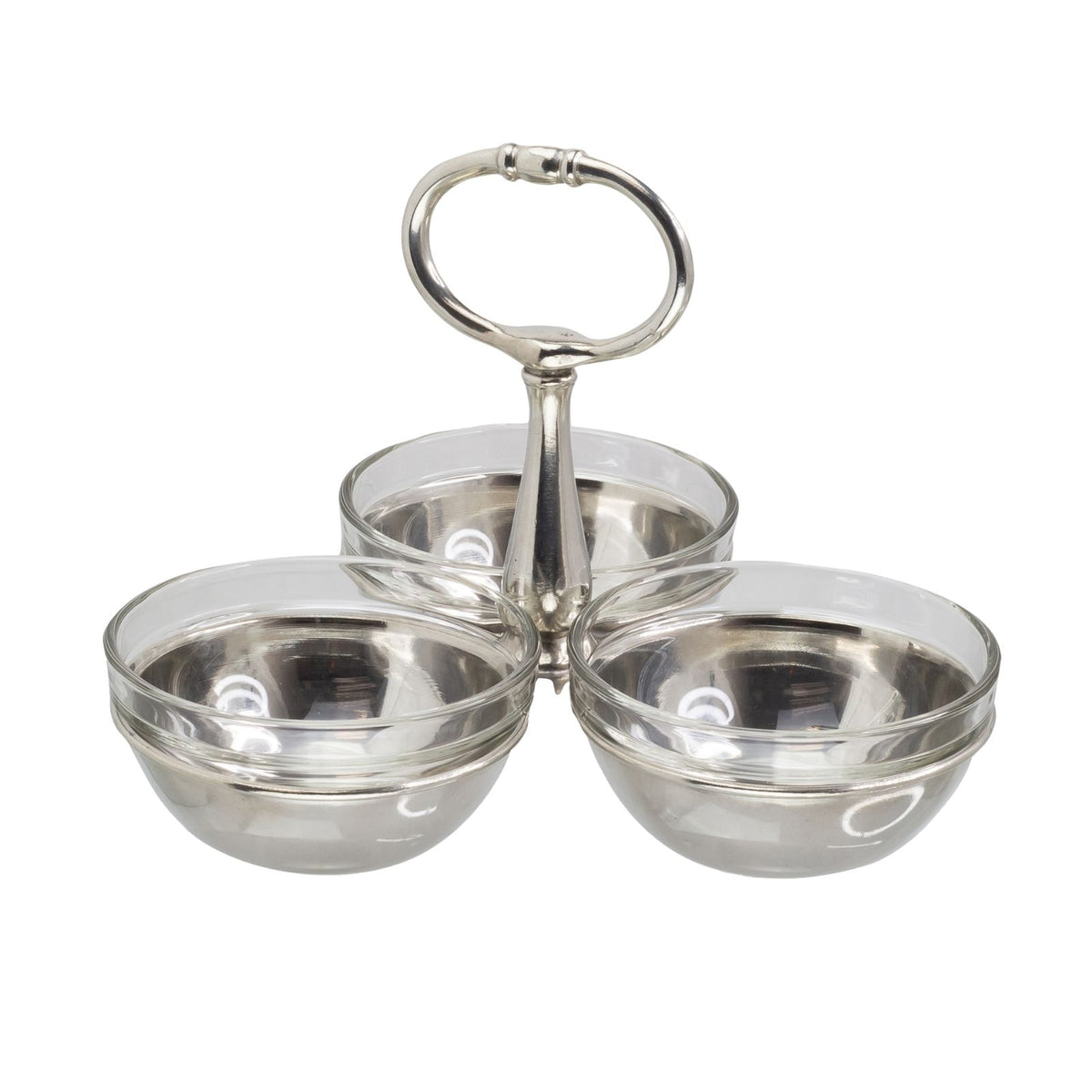 Talbot Manor Three Bowl Snack Tray