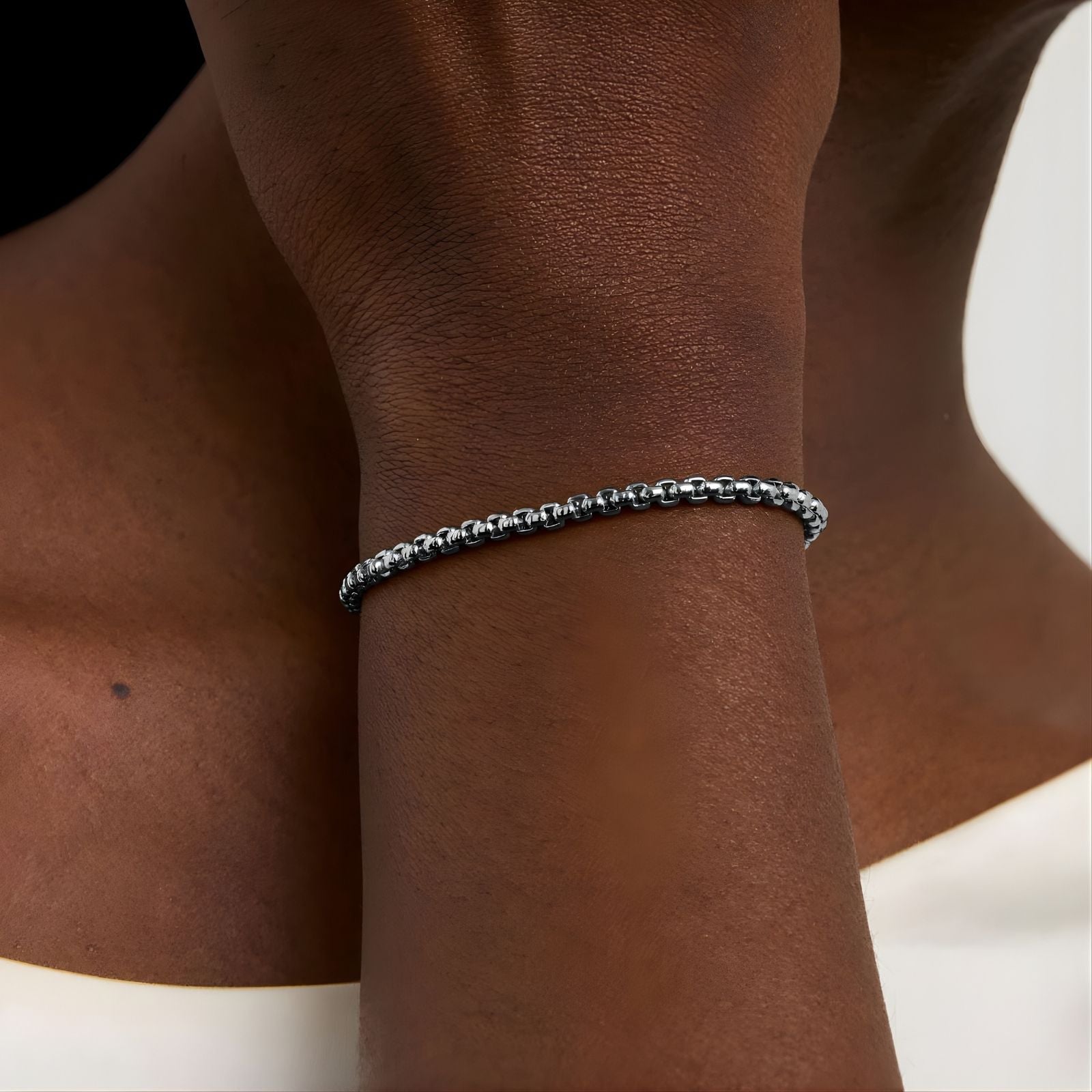 Mini Tokyo Chain Bracelet Silver