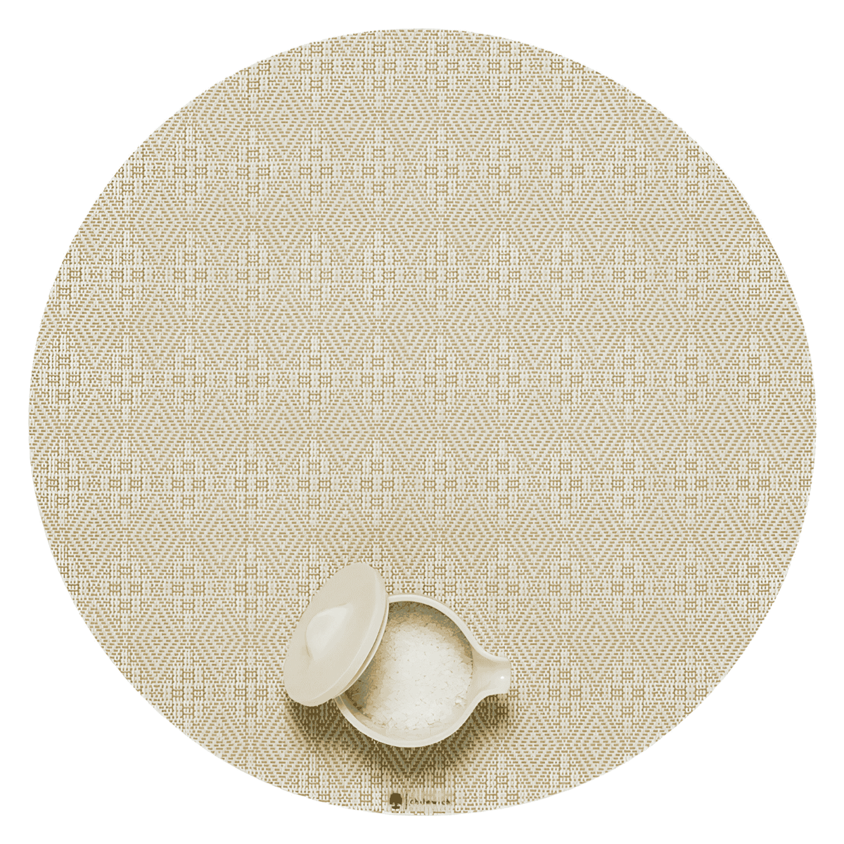 Boxwood Placemat Round Wheat