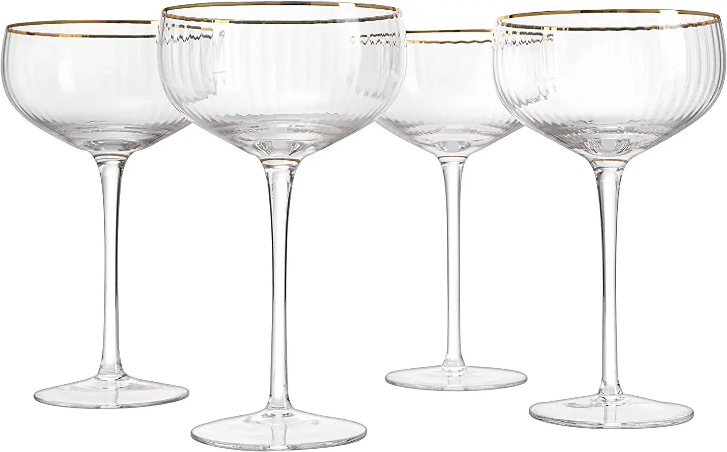 Gold Rim Coupe - Large