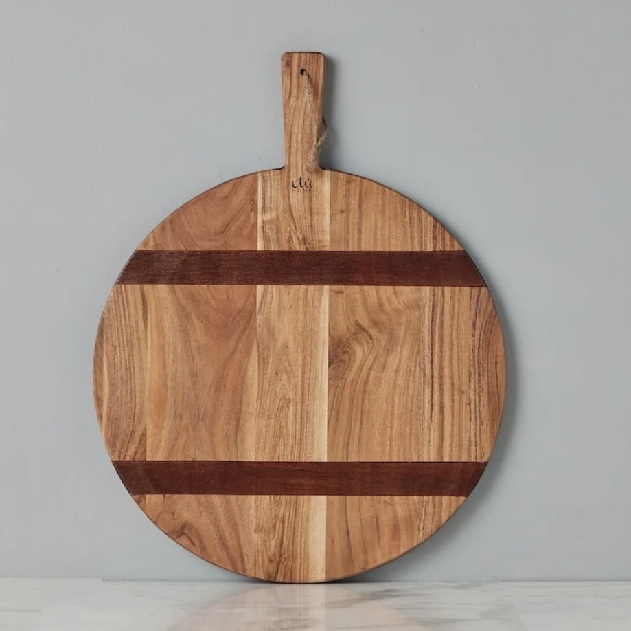 Natural Round Board, Medium