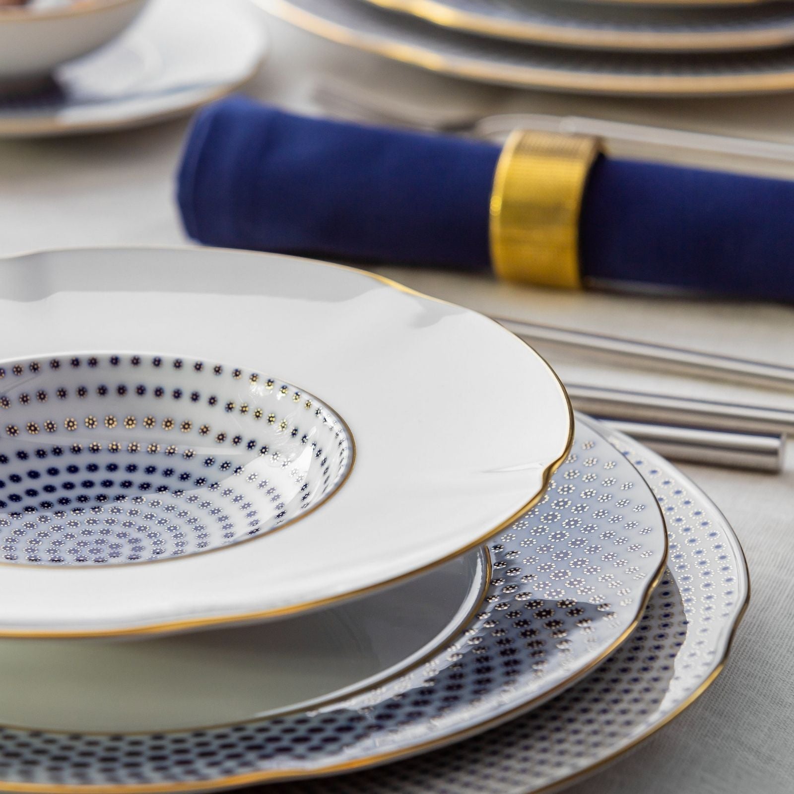 Constellation D'or Dessert Plate