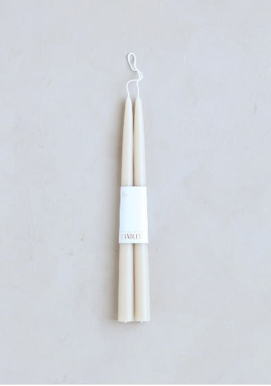 Pair of 12" Taper Candles