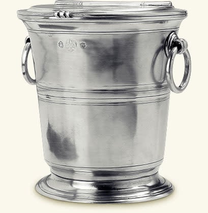 MATCH Pewter Ice Bucket with Lid