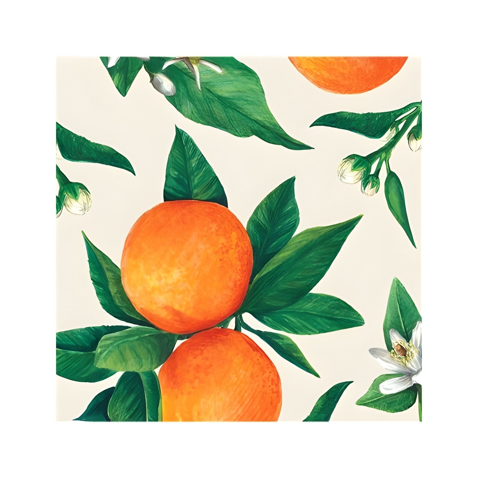 Orange Orchard Cocktail Napkin