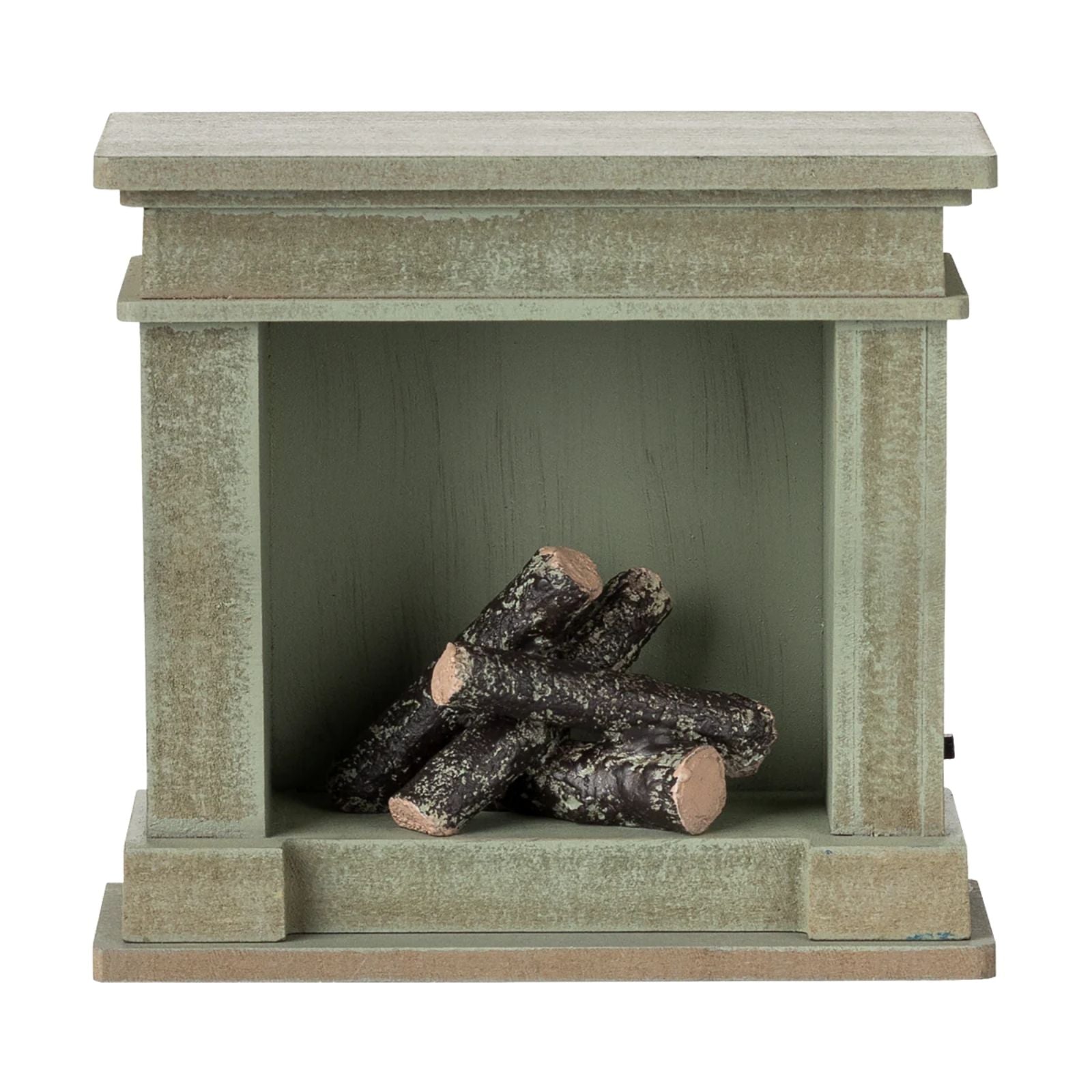 Fireplace - Dusty green