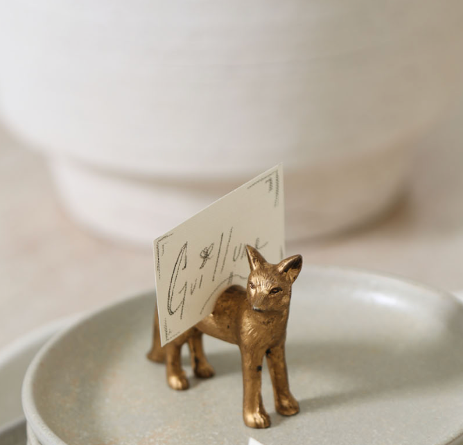 Enchanted Fox Card Holder
