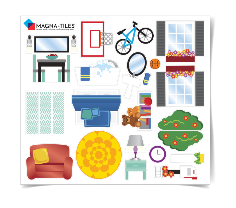 Magna-Tiles® House 28 piece set