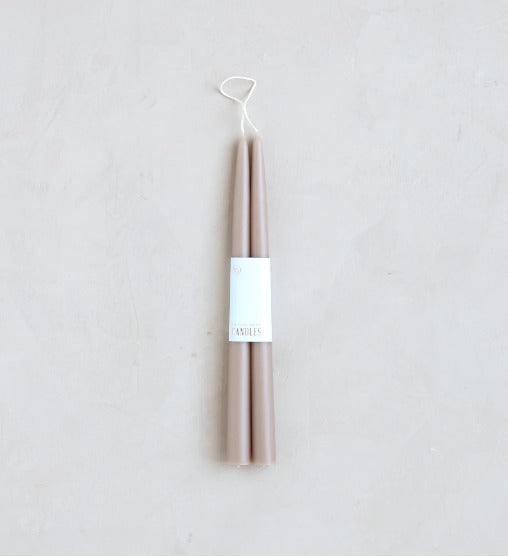Pair of 12" Taper Candles