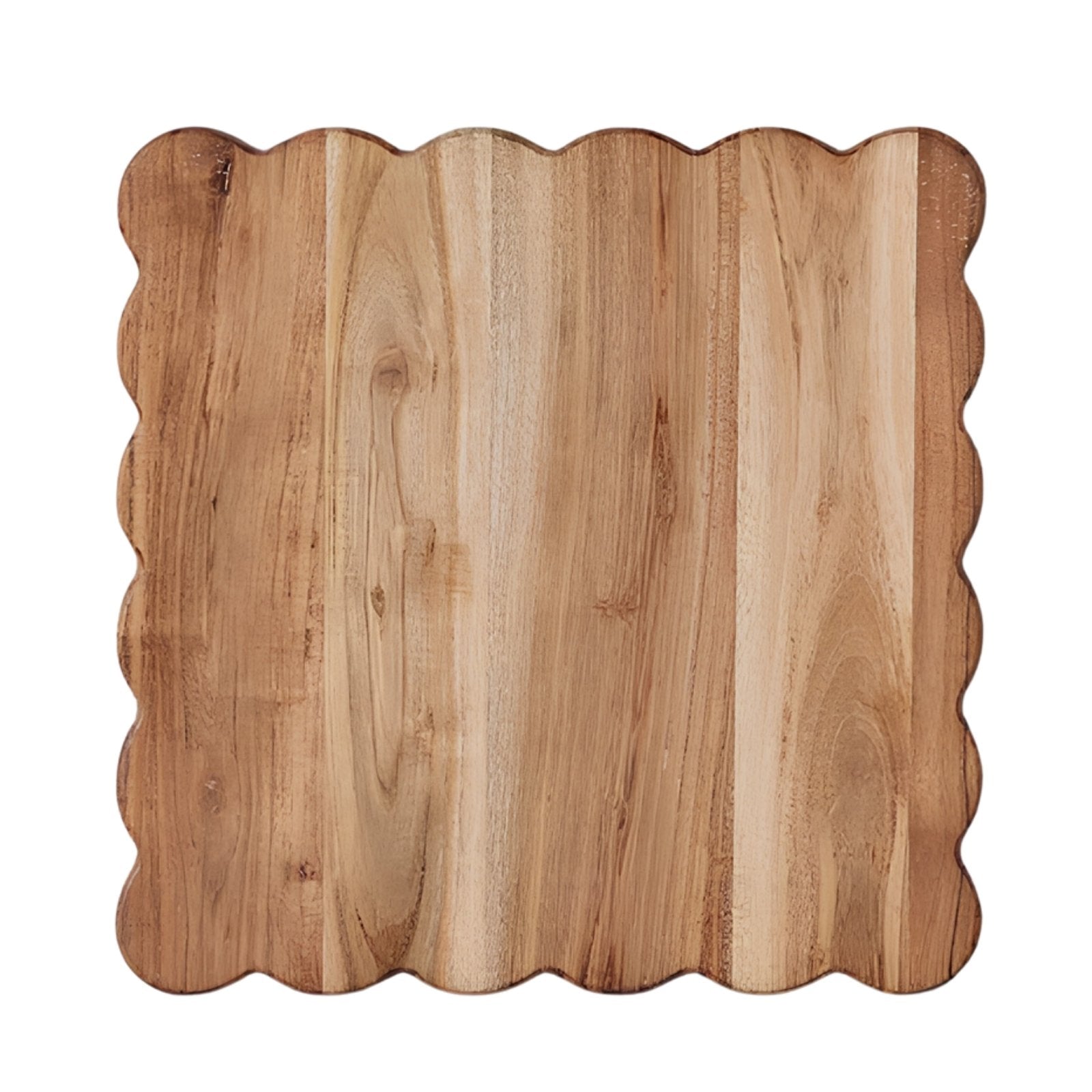 Medium Square Scalloped Cutting Board