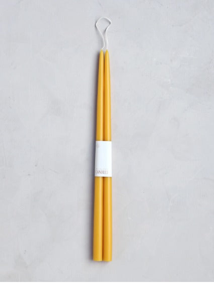 Pair of 18" Taper Candles