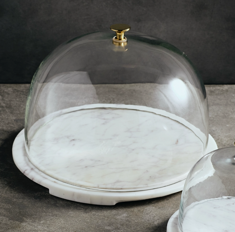 Cova Marble Base Dome Large