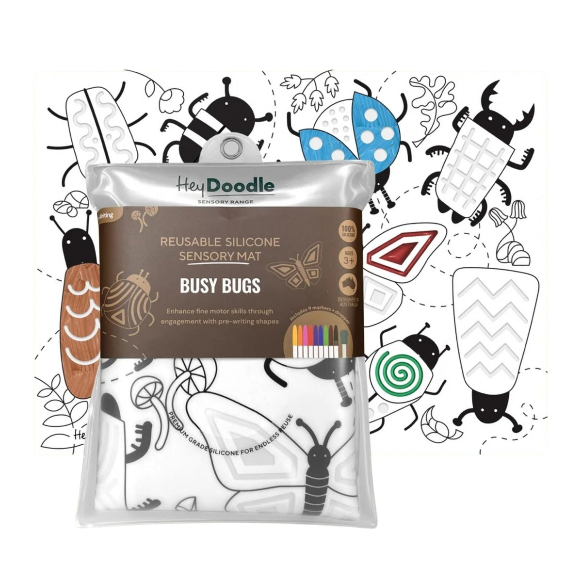 Sensory Mat - Busy Bugs