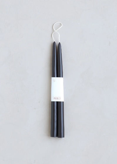 Pair of 12" Taper Candles