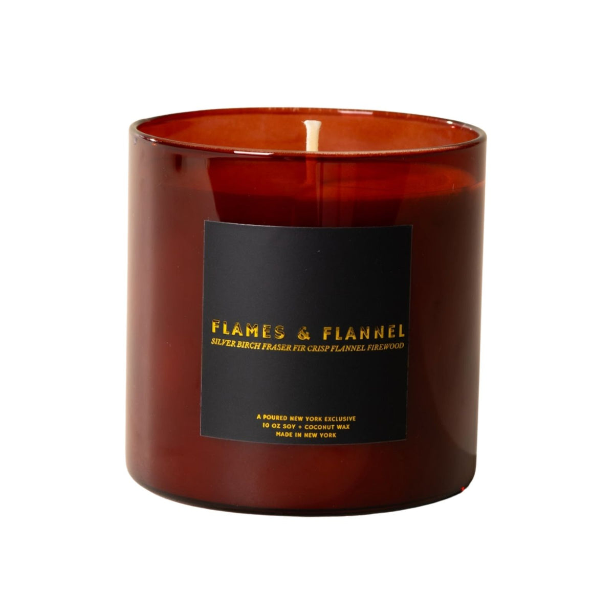 Flames & Flames 10 oz Soy and Coconut Candle