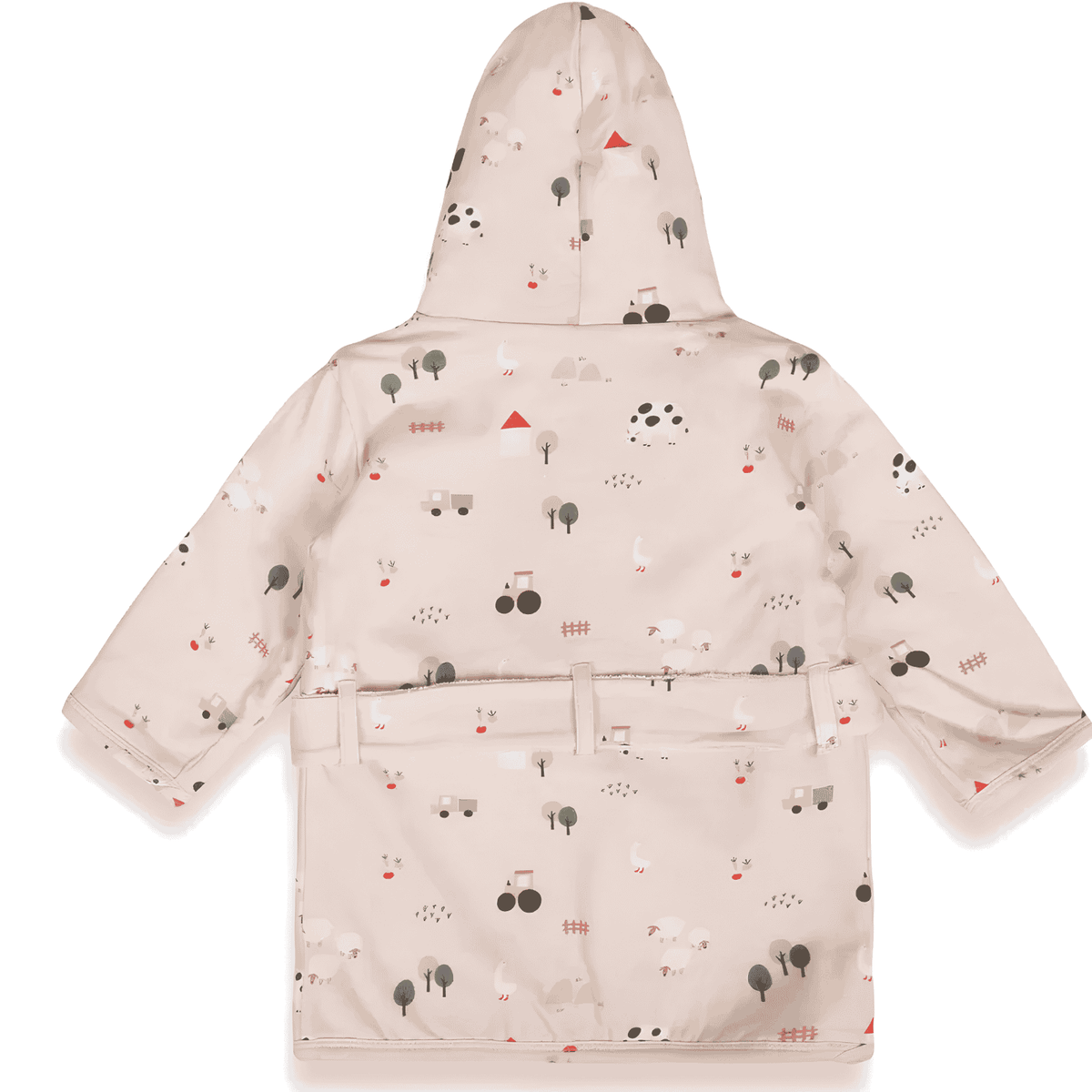 Farm Hooded Bathrobe 0-9M