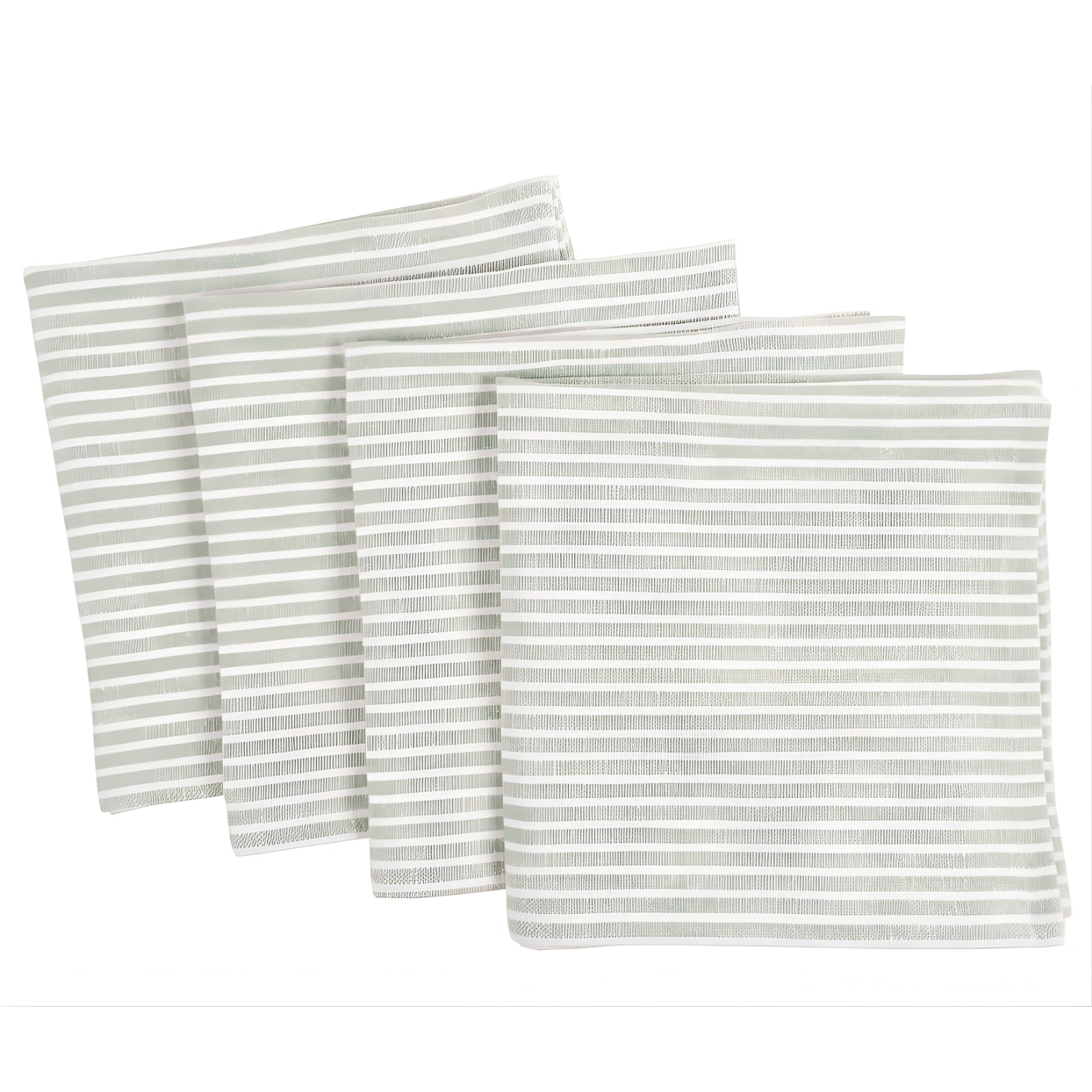 Monaco Slubbed Cotton Napkins -Mineral Green