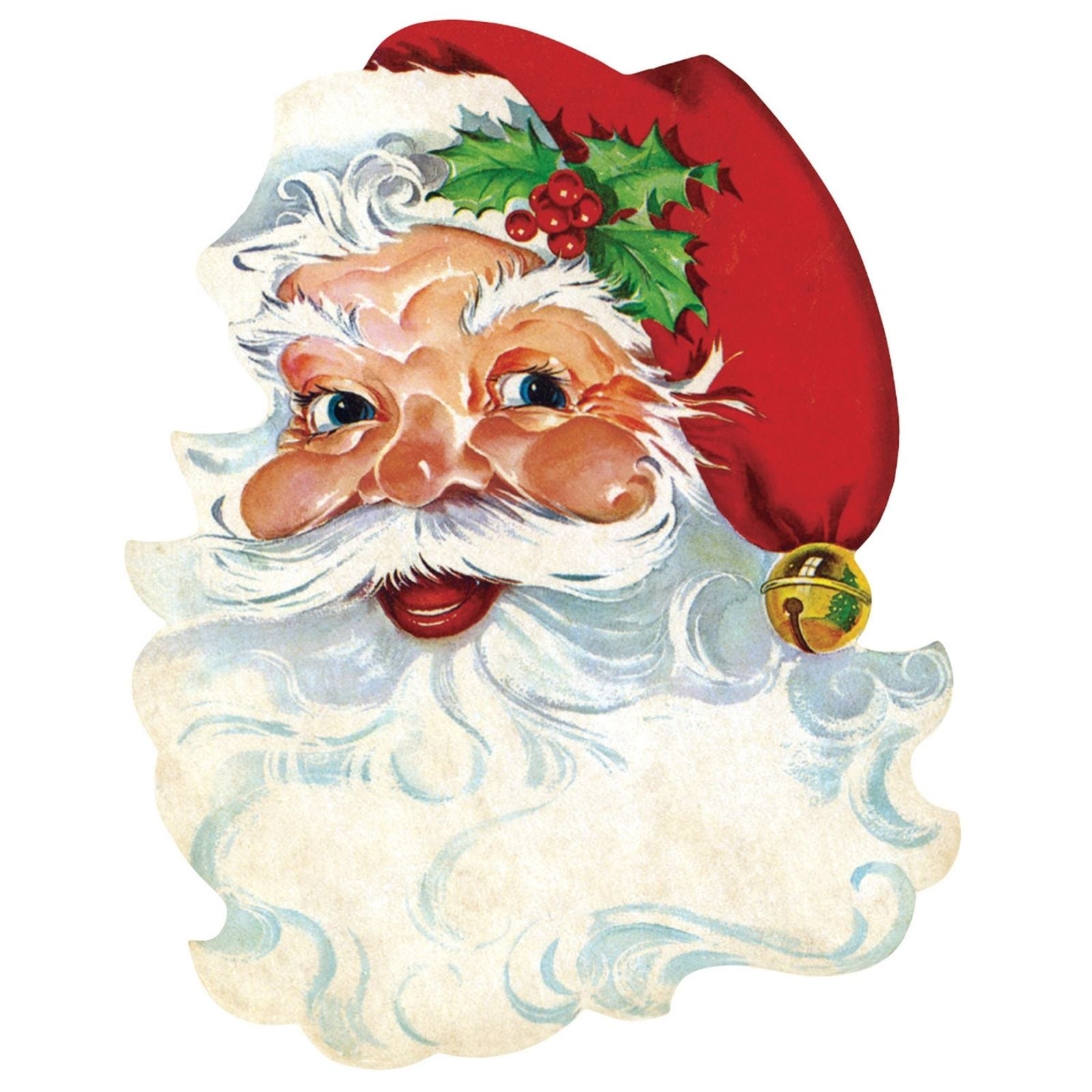 Die Cut Santa Paper Placemat