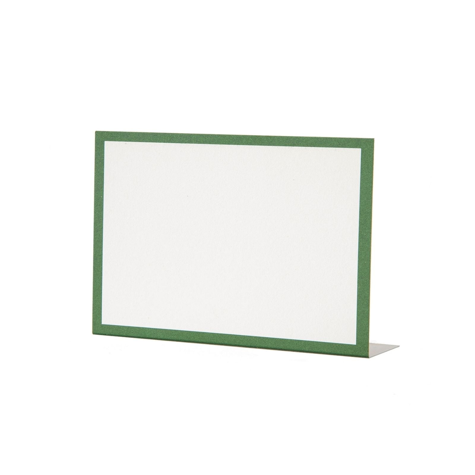 Dark Green Frame Place Card