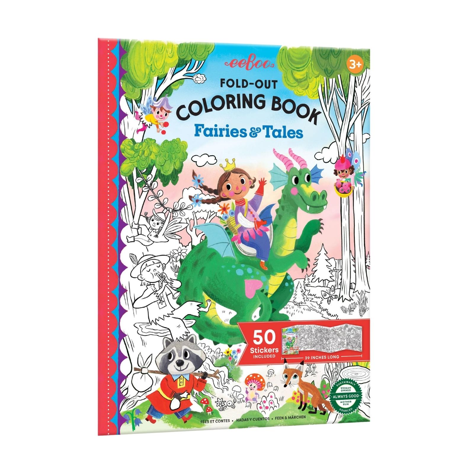 Fairies and Tales Color Book